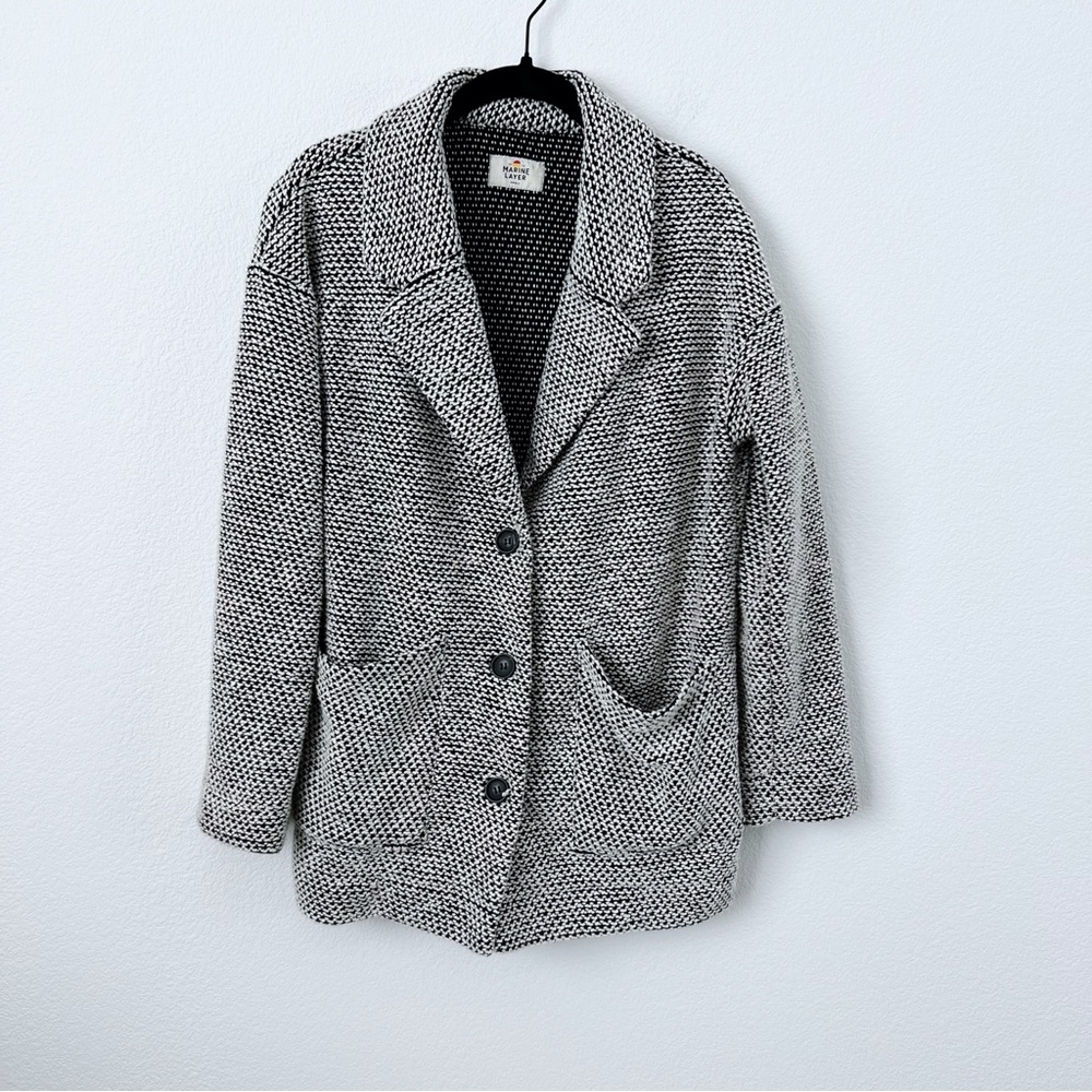 Marine Layer Birdseye Blazer